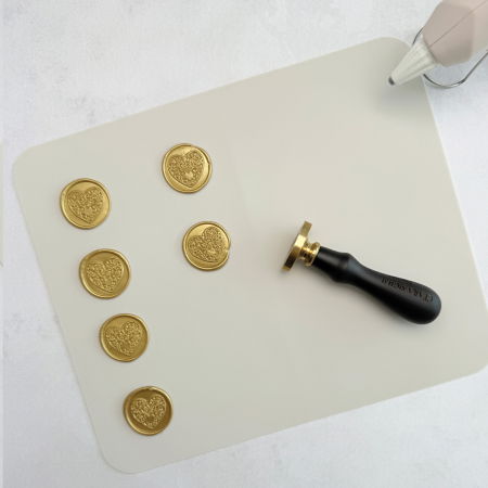 Unelte - mat silicon/ suport silicon pentru turnat sigilii de ceara