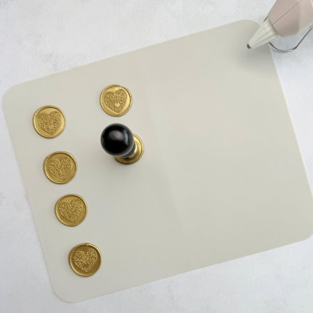 mat silicon/ suport silicon pentru turnat sigilii de ceara [1]