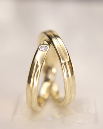 Verighete - Verighete Neptun - Aur Galben 14K