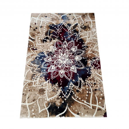 Covoare mktp - Covor Anatolian Silk, 80 x 150 Crem/Bej-Maro 8759A