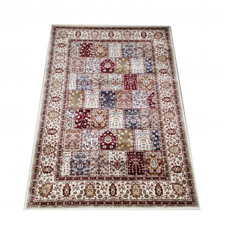 Covoare mktp - Covor Anatolian Silk, 120 x 170 Crem/Rosu 8201A