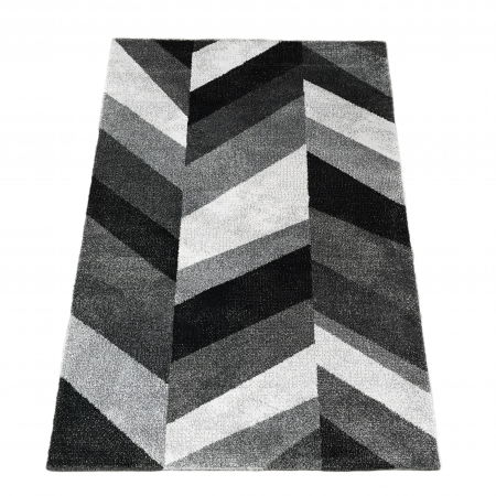 Covoare mktp - Covor Lux Regula, 120 x 170 Antracite/Gri Inchis 2499A