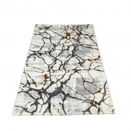 Covoare Moderne - Covor Pera, 120 x 170 Gri Deschis/Gri Inchis 0327A