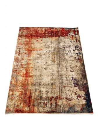 Covoare mktp - Covor Rakkas, 80 x 300 Bordeaux/Bej 0067A