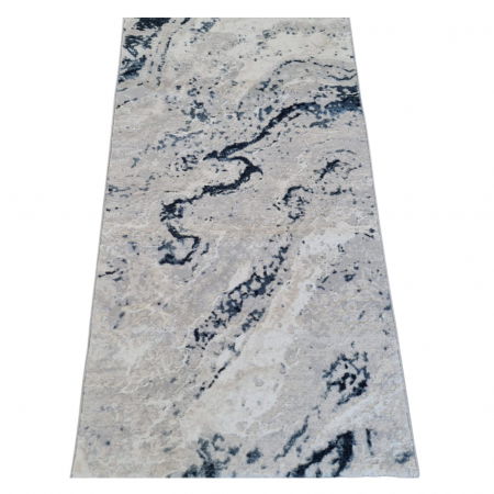 Traverse covoare - Traversa moderna Loft , 0004A Crem Albastru, Living, Dormitor, Hol