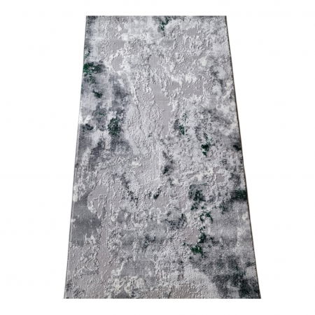 Traverse covoare - Traversă Modernă Gri Verde Model Rainbow 0238A  – Disponibilă în mai multe dimensiuni