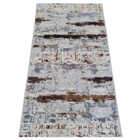 Traverse covoare - Traversa model abstract River 0054A Gri Maro