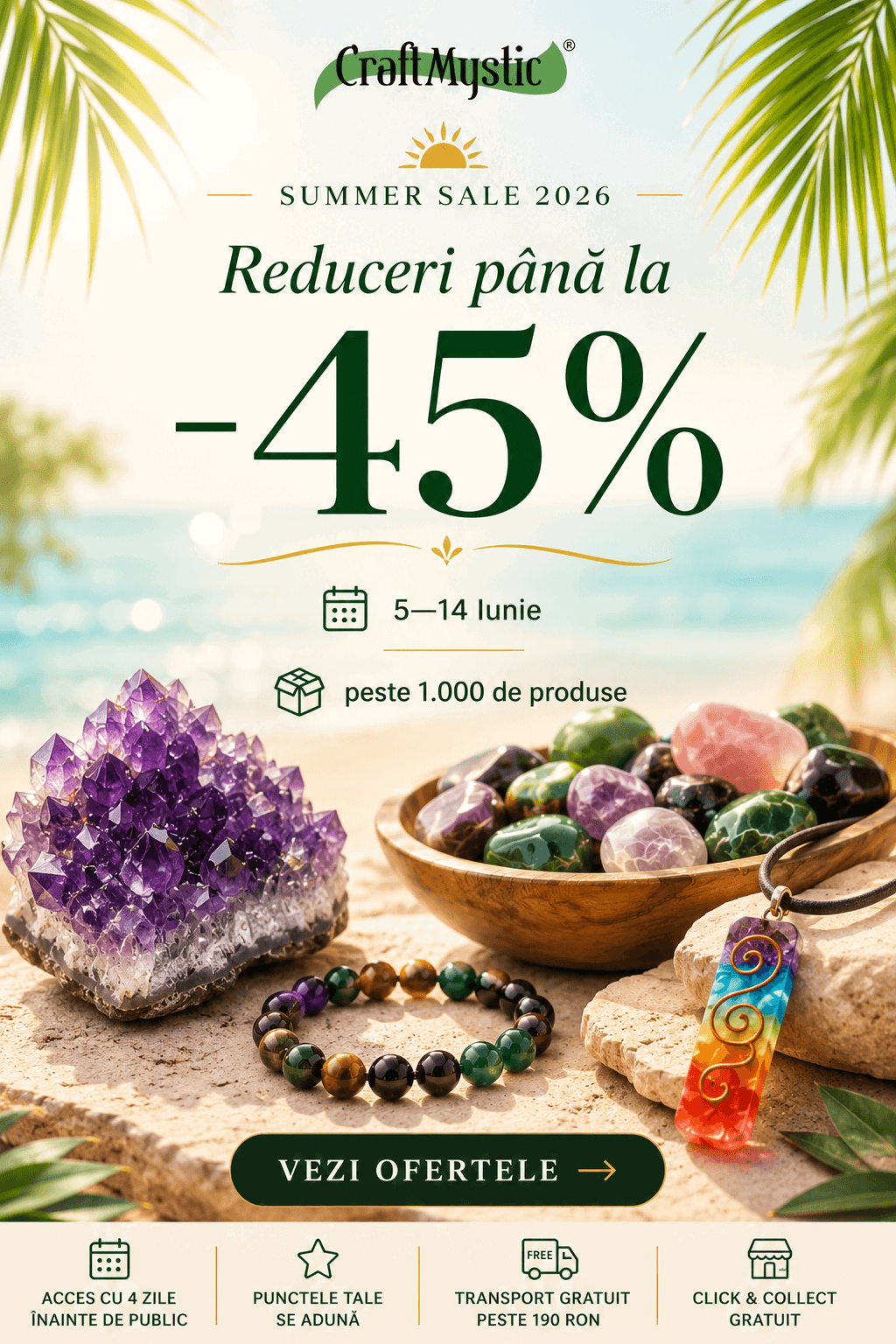 Summer Sale Reduceri până la 45% Mobil