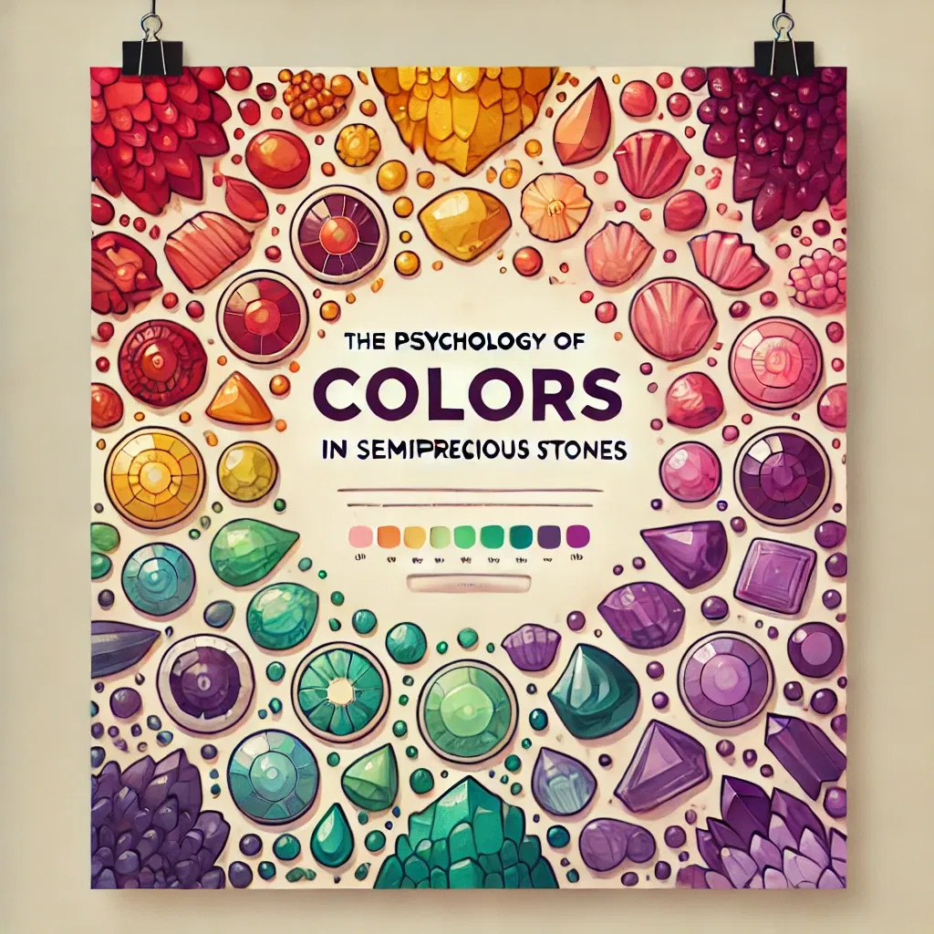 Pietre semiprețioase și psihologia culorilor