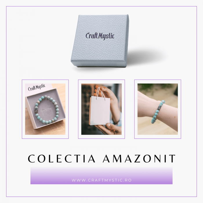 Bratara de tripla protectie lucrata manual din piatra fatetata naturala - Hematita, ochi de tigru si obsidian negru 8mm - Cadouri spirituale pentru curaj [8]