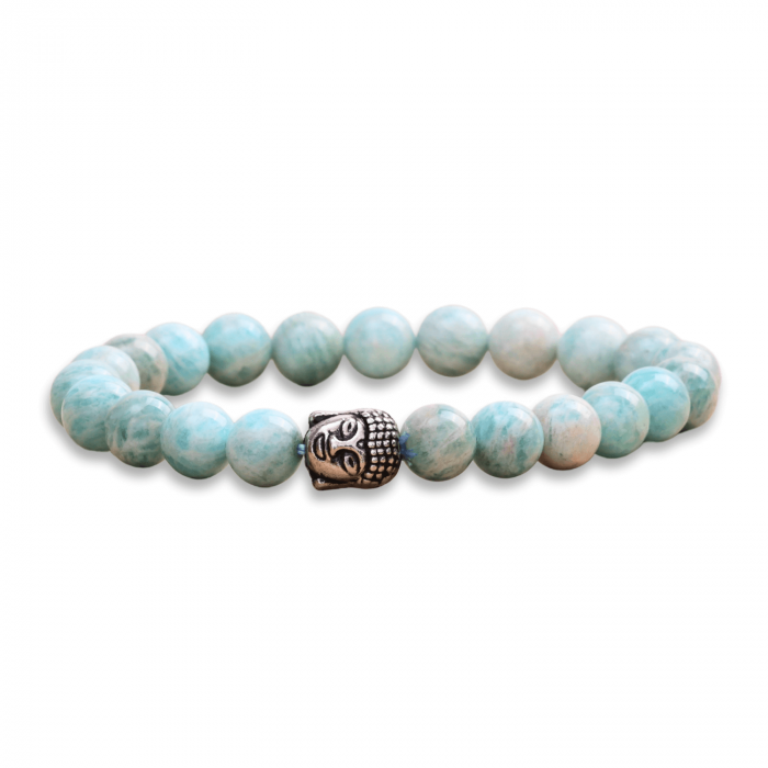 Bratara de tripla protectie lucrata manual din piatra fatetata naturala - Hematita, ochi de tigru si obsidian negru 8mm - Cadouri spirituale pentru curaj [1]