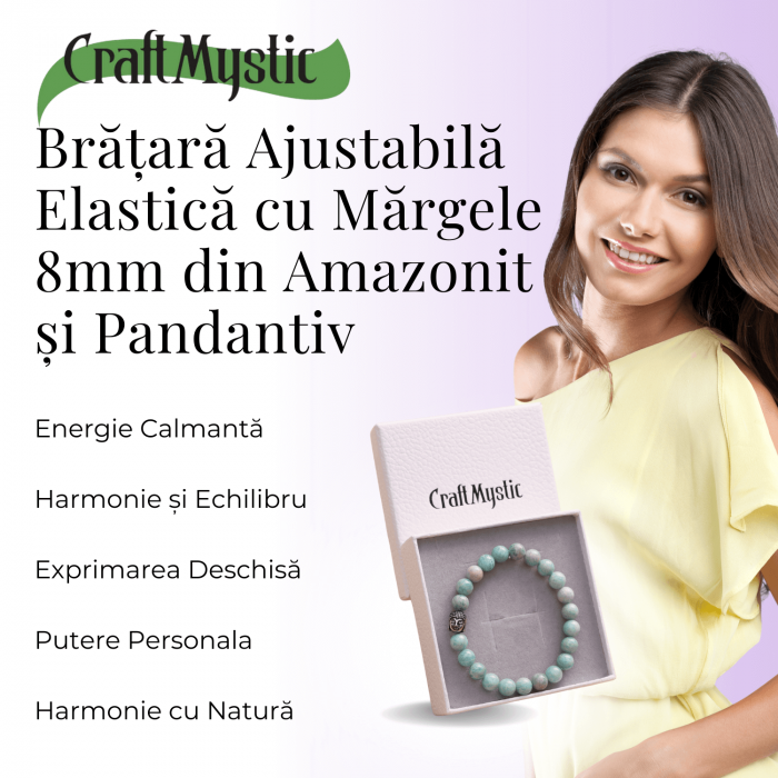 Bratara de tripla protectie lucrata manual din piatra fatetata naturala - Hematita, ochi de tigru si obsidian negru 8mm - Cadouri spirituale pentru curaj [6]