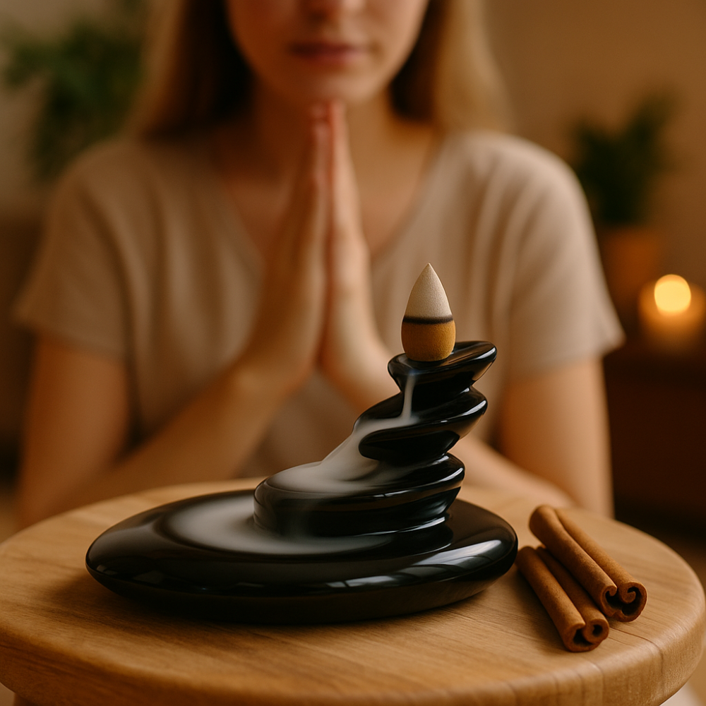 Suport pentru Conuri Backflow Small Pebbles – Efect de Cascada [3]