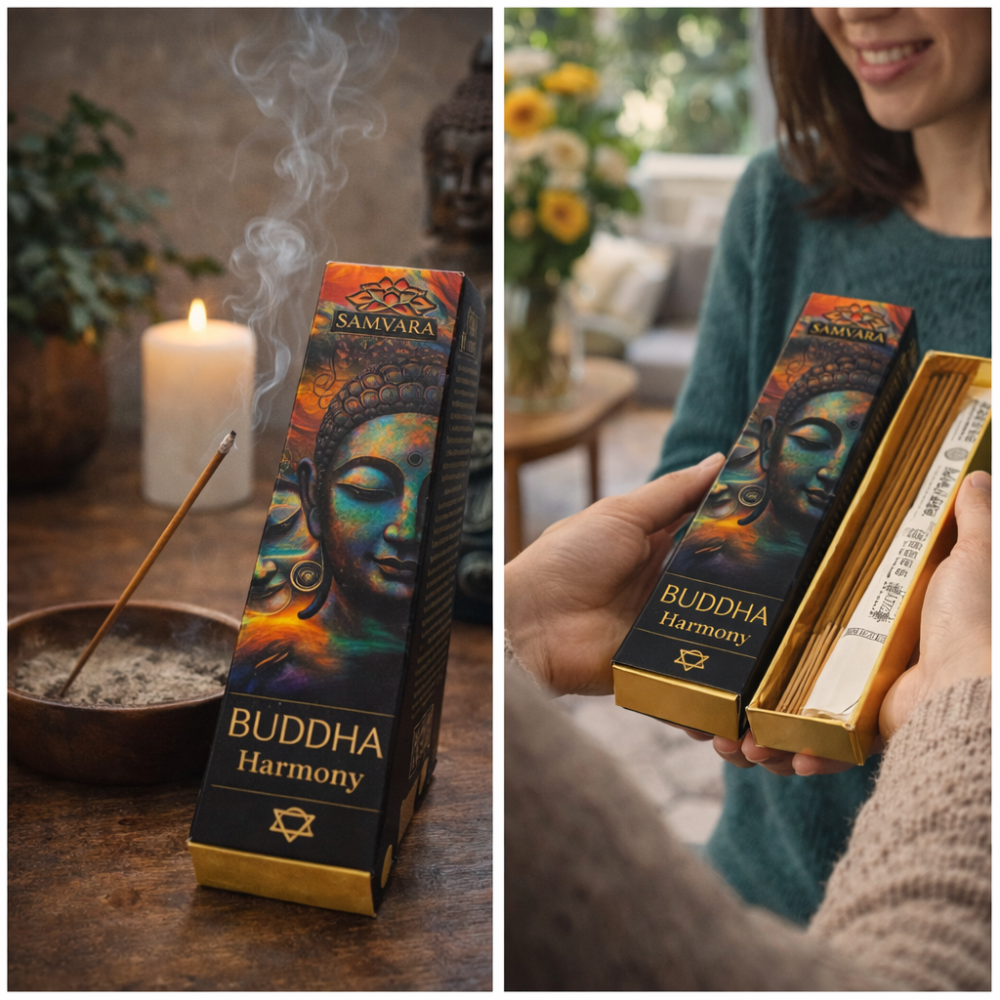 Banjara Buddha – Harmony – Betisoare parfumate naturale pentru echilibru si calm interior [2]