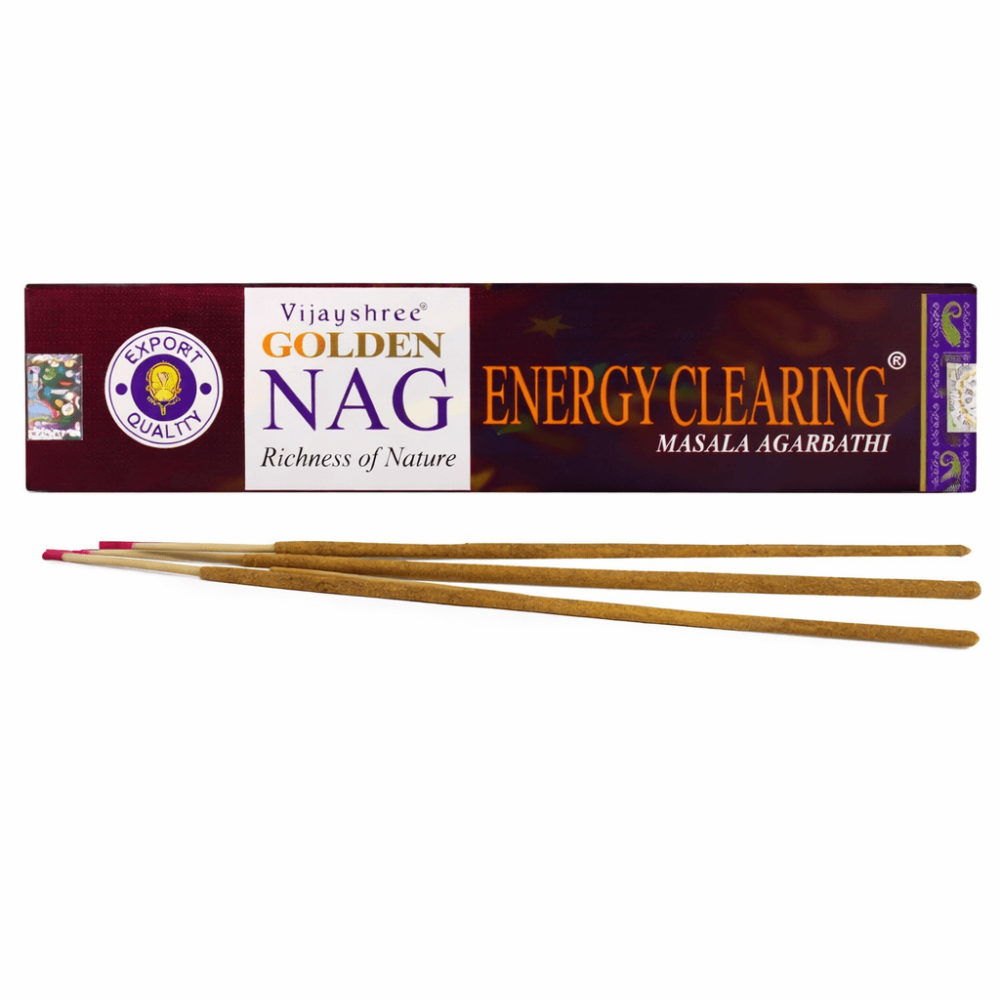 Betisoare Parfumate Energy Clearing Golden Nag – Ritual de Curatare Energetica si Protectie [1]