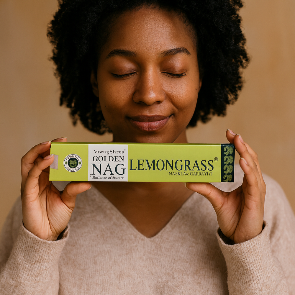 Golden Nag Lemongrass – Aroma Purificatoare pentru Claritate si Energie Pozitiva [3]