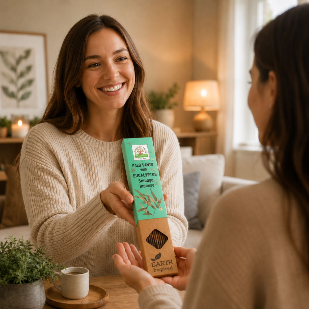 Betisoare Parfumate Palo Santo cu Eucalipt – Ritual de Purificare si Calm Interior [2]