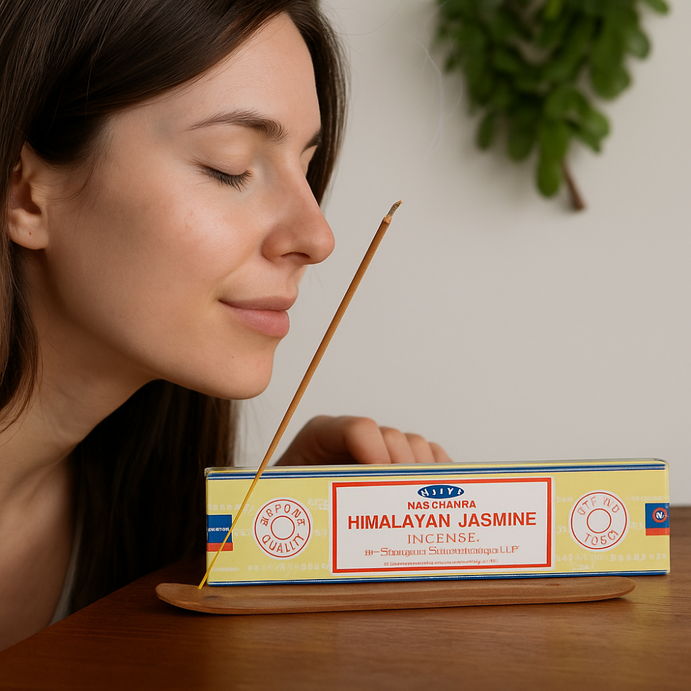 Satya Incense Sticks Himalayan Jasmine 15g – parfum iasomie [3]
