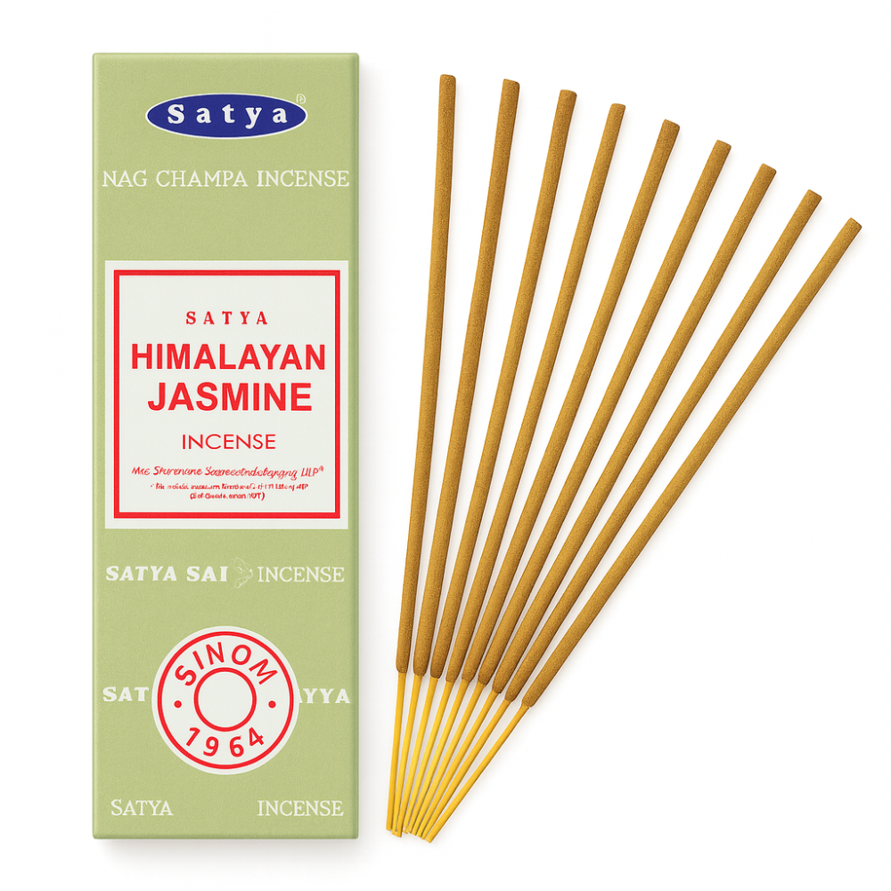 Satya Incense Sticks Himalayan Jasmine 15g – parfum iasomie [1]