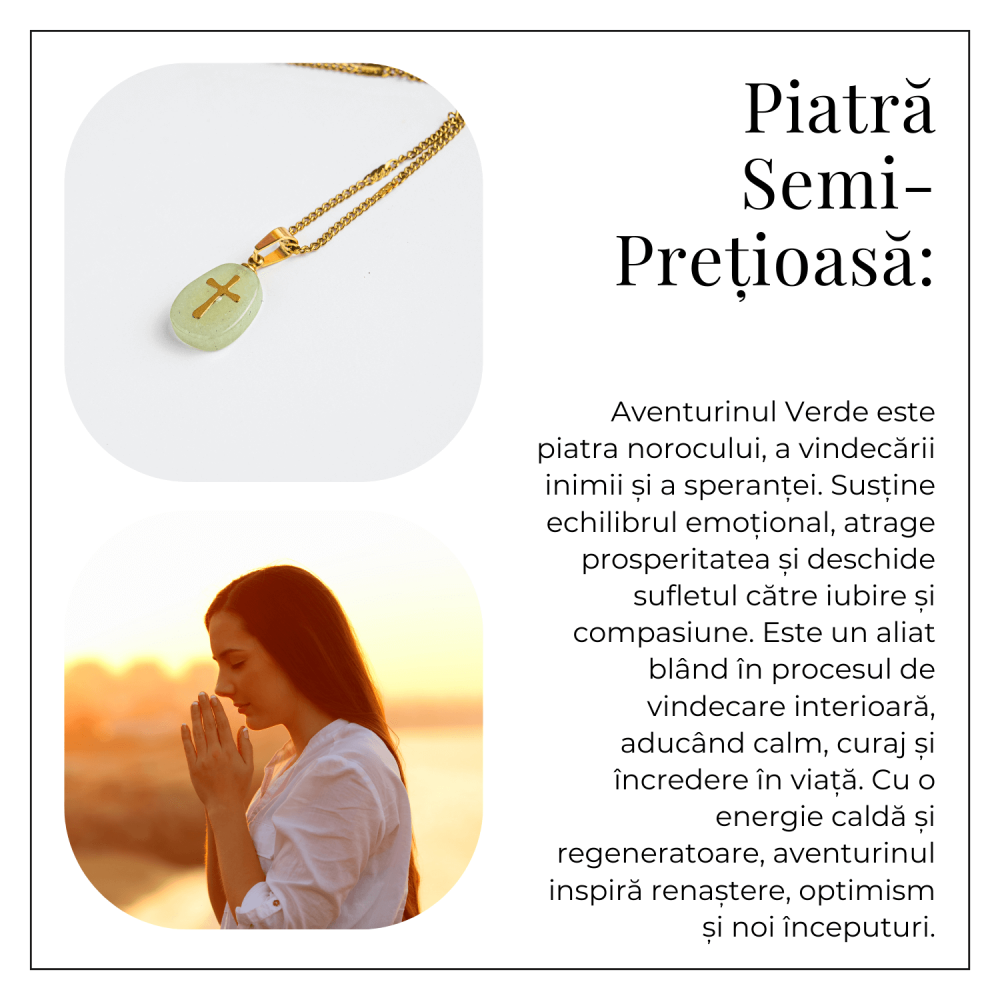 Putere, Speranta si Credinta – Aventurin Verde si Cruce Auriu [6]