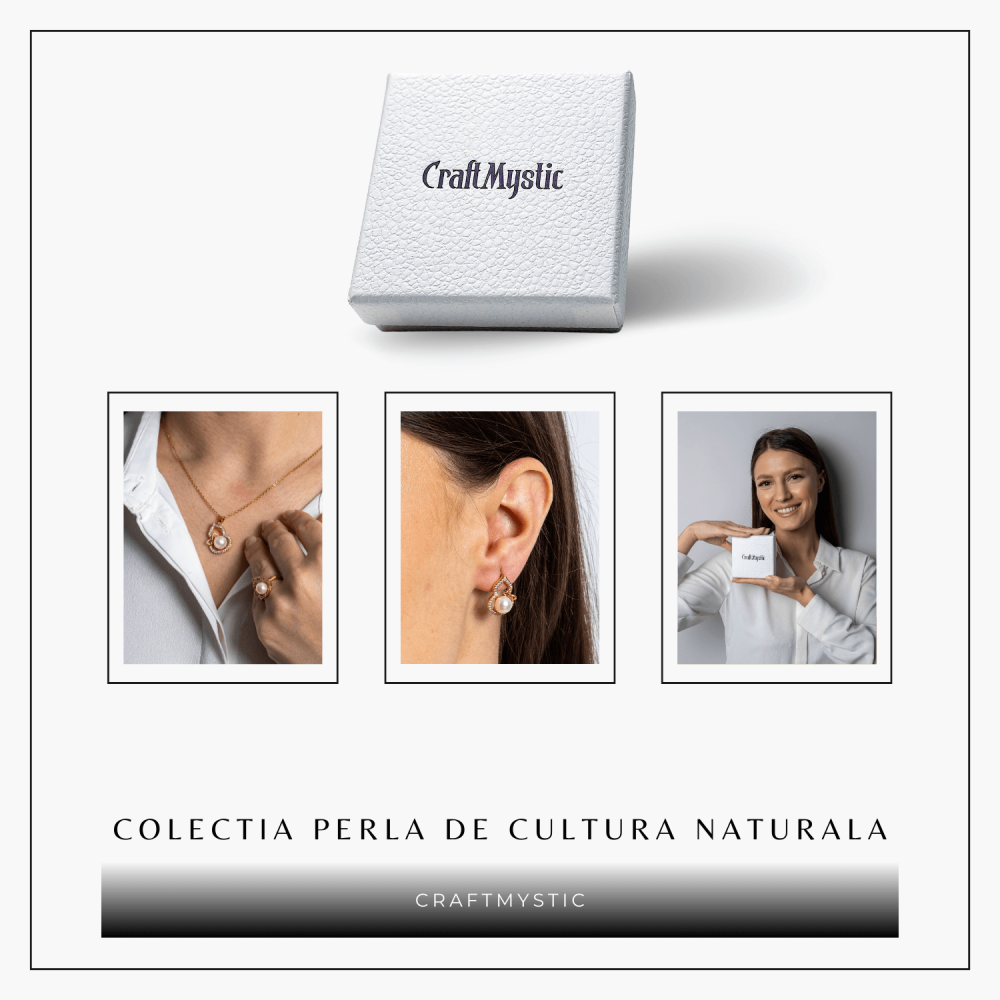 Set elegant cu perla naturala – Stralucire si feminitate intr-un singur gest [6]