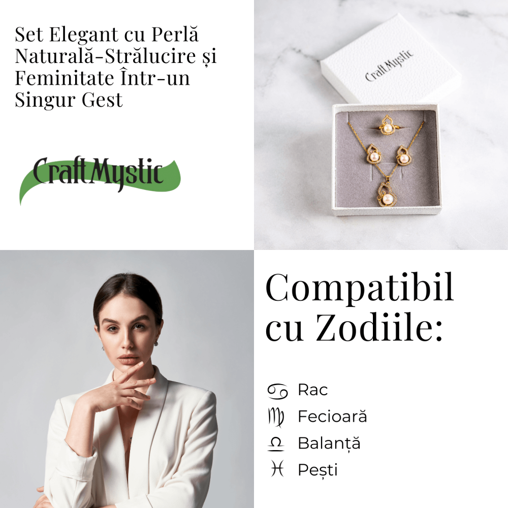 Set elegant cu perla naturala – Stralucire si feminitate intr-un singur gest [8]