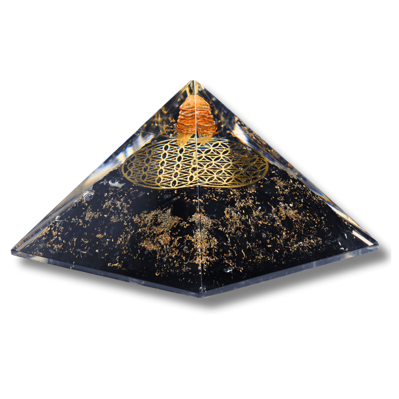 Piramidă Orgonica cu Turmalină Neagră - Protecție și Energie Pozitivă [8]