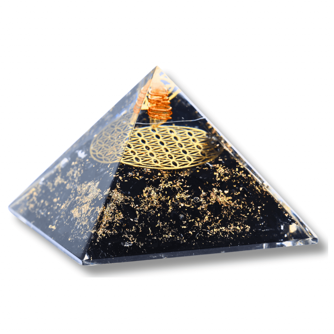 Piramidă Orgonica cu Turmalină Neagră - Protecție și Energie Pozitivă [1]
