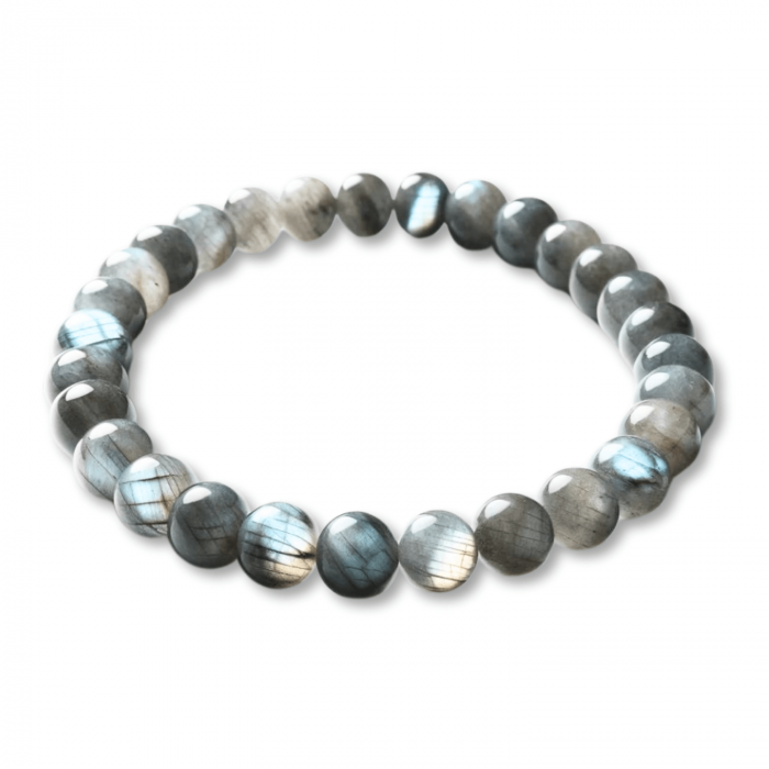 Set complet Labradorit - Protecție, Intuiție și Vindecare Energetică | 4 piese: Colier, Inel, Brățară și Piatră de Meditație [2]