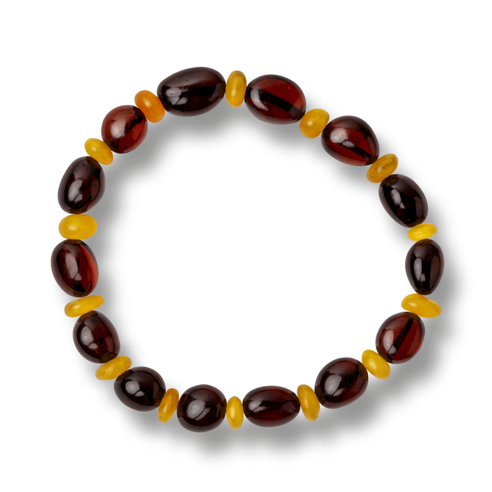 Bratara Chihlimbar Galben si Maro-Rosiatic – Caldura, Protectie si Energie Solara Echilibrata [1]