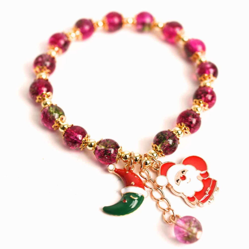 Bratara naturala turmalina multicolora 6mm - echilibru si energie pozitiva [1]