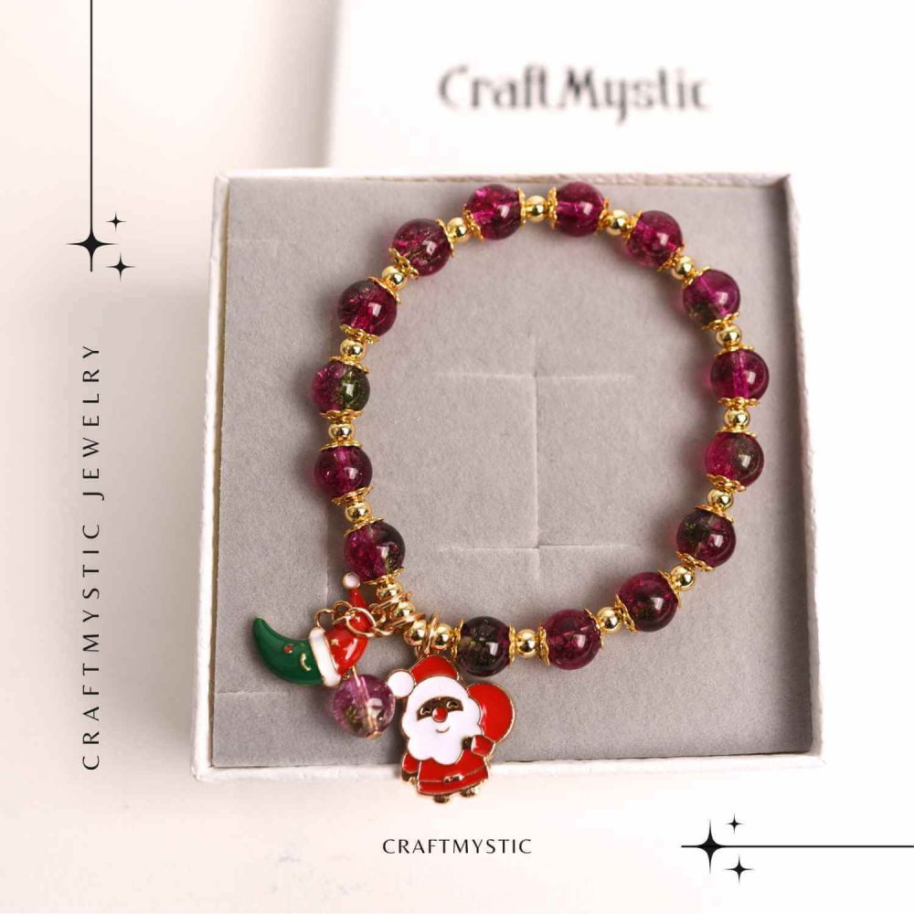 Bratara naturala turmalina multicolora 6mm - echilibru si energie pozitiva [7]