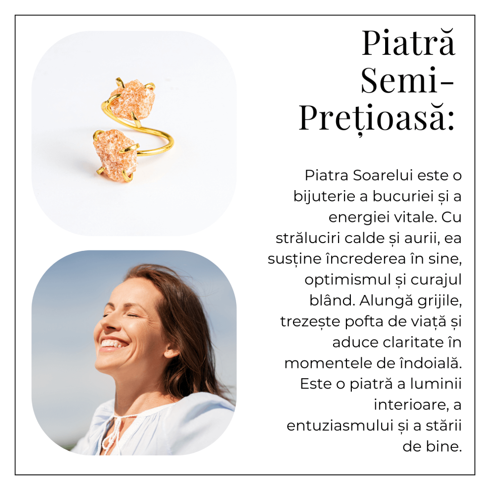 Raza de incredere – Inel Auriu cu Piatra Soarelui, Bijuterie a Optimismului [6]