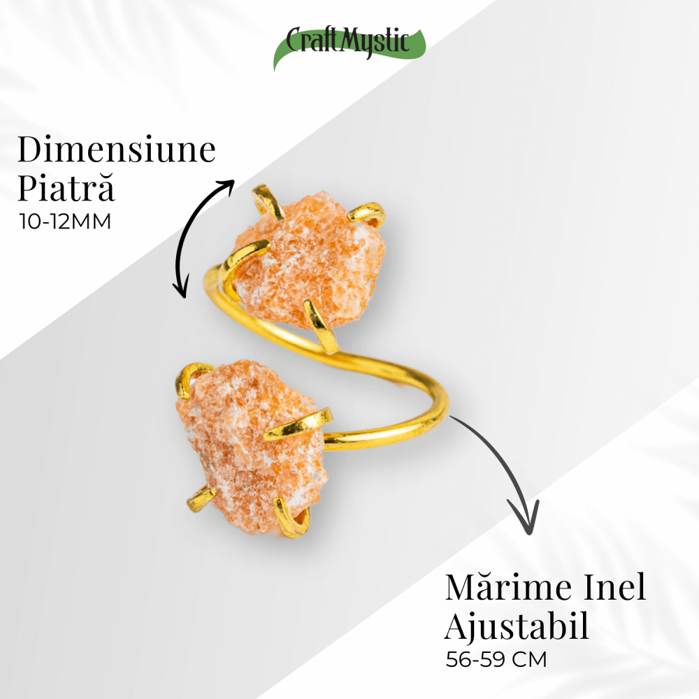 Raza de incredere – Inel Auriu cu Piatra Soarelui, Bijuterie a Optimismului [4]