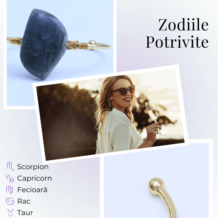 Bratara din Labradorit cu piatra 3.5-4 cm aurie pentru Protectie energetica [5]