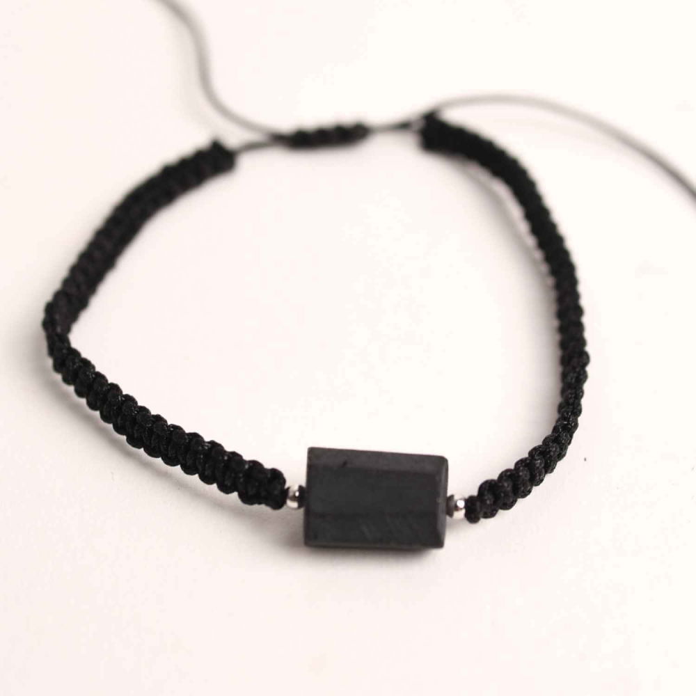 Bratara macrame cu turmalina neagra pentru protectie energetica [1]