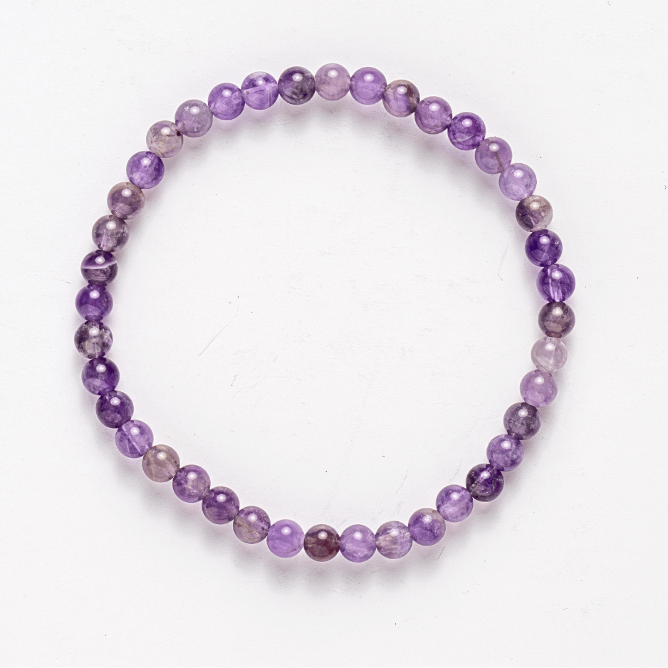 Bratara Elastica din Ametist 5mm – Claritate Mentala si Echilibru Emoțional [9]