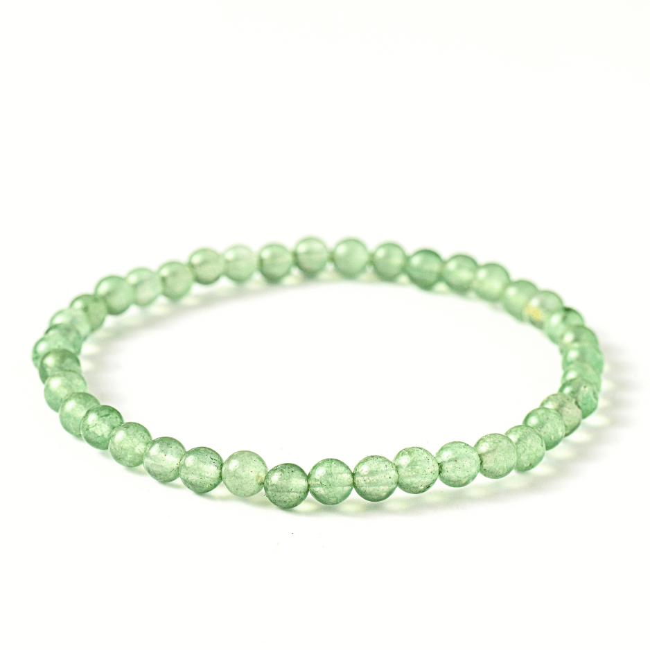 Bratara Elastica din Aventurin Verde 5mm – Noroc si Abundenta [1]