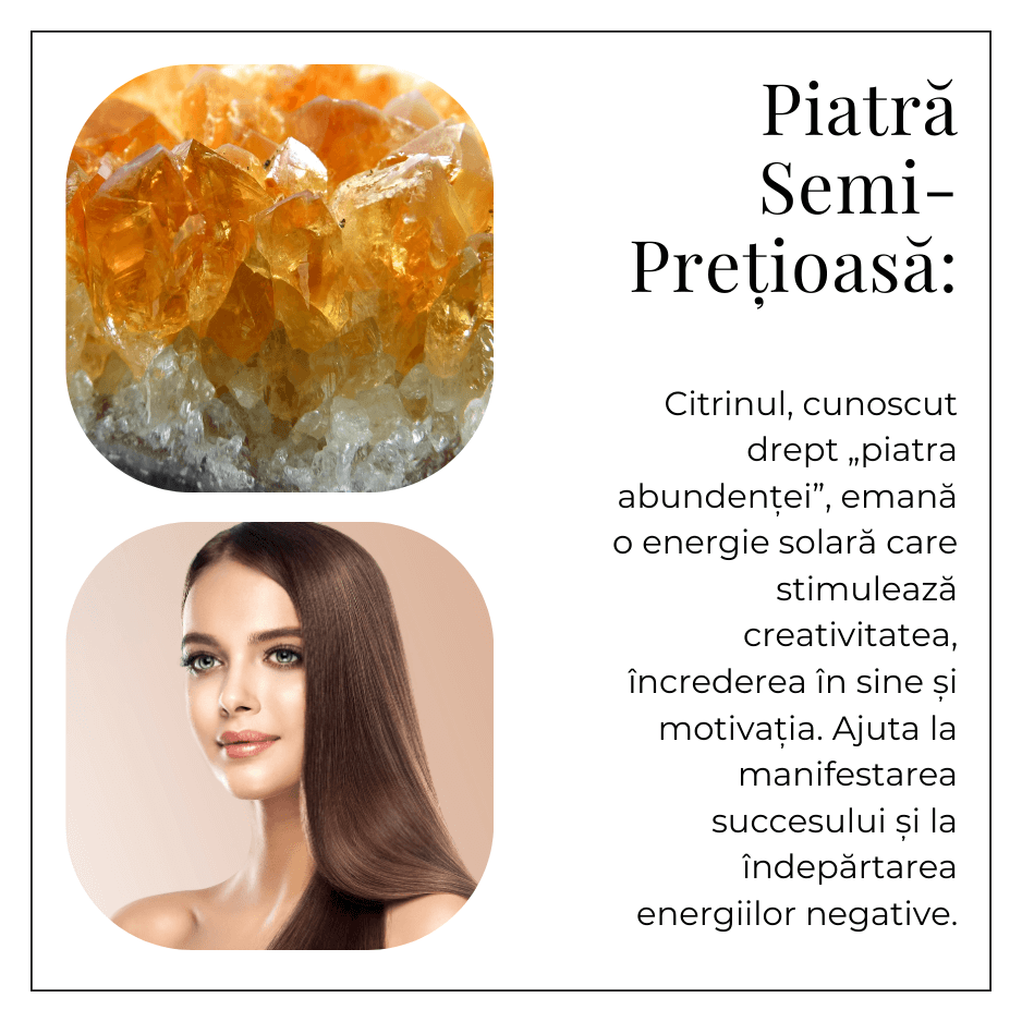 Bratara Elastica cu Margele 4 mm Naturale de Citrin – Atragerea Prosperitatii si Claritate [6]