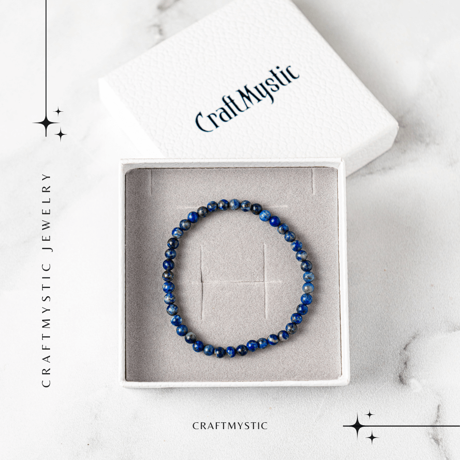 Bratara Elastica Lapis Lazuli 5 mm – Claritate si Creativitate [7]