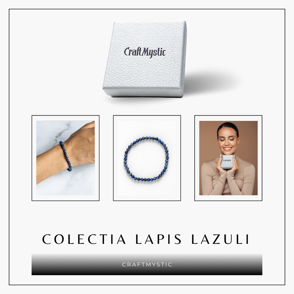 Bratara Elastica Lapis Lazuli 5 mm – Claritate si Creativitate [8]