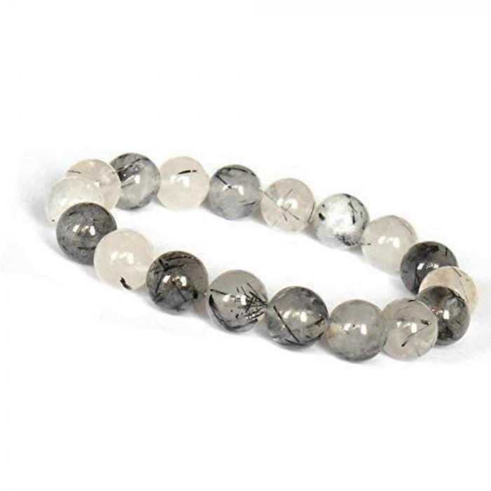 Bratara de Manifestare - Bratara Manuala din Rutil Negru Natural 8mm [5]