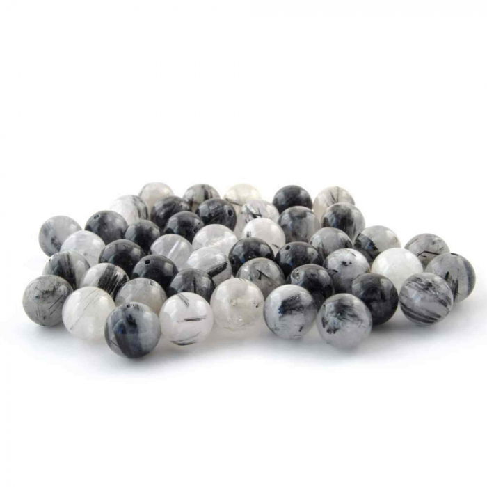 Bratara de Manifestare - Bratara Manuala din Rutil Negru Natural 8mm [4]