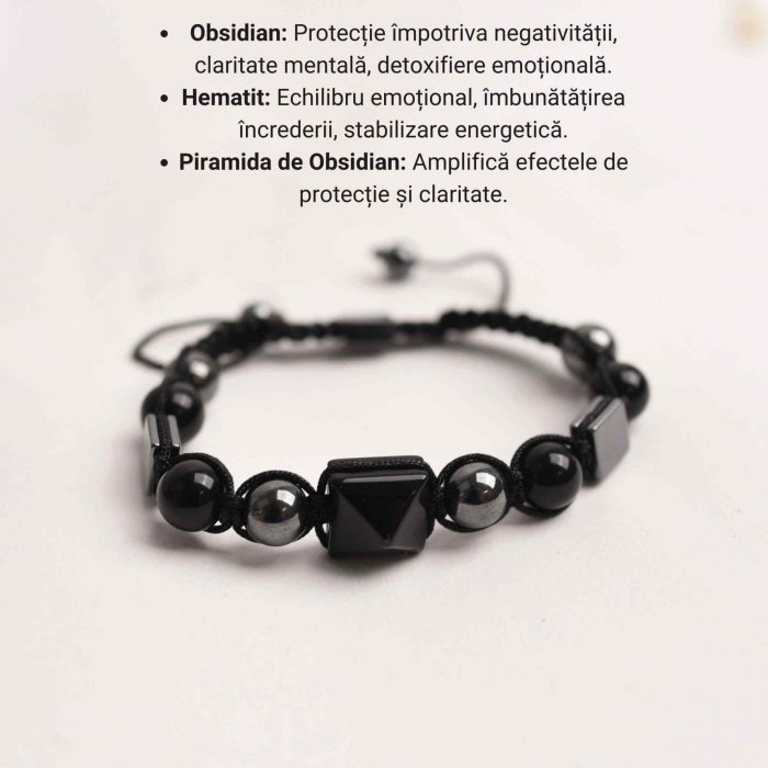 Bratara deosebita cu ametist natural 8mm - Elastica ajustabila cu pietre semipretioase violete [4]