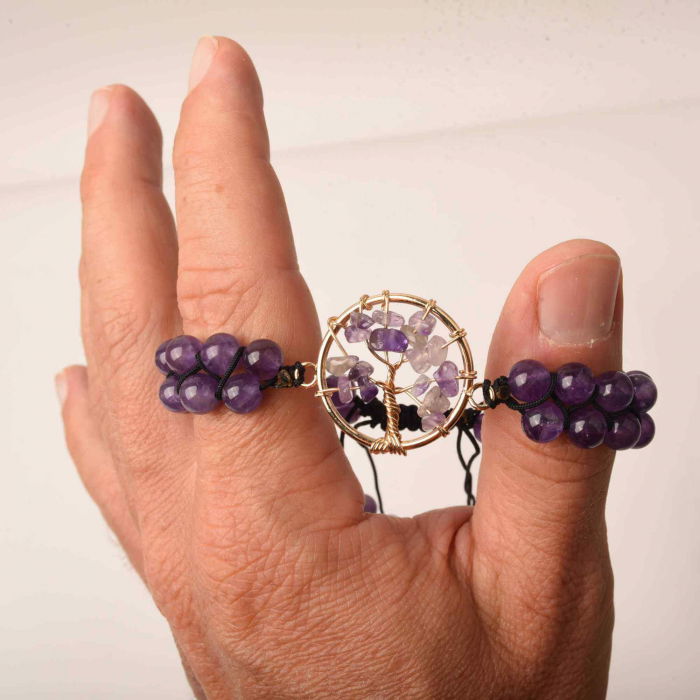 Bratara elastica cu margele 6mm din pietre naturale Carneol pentru barbati si femei - [4]