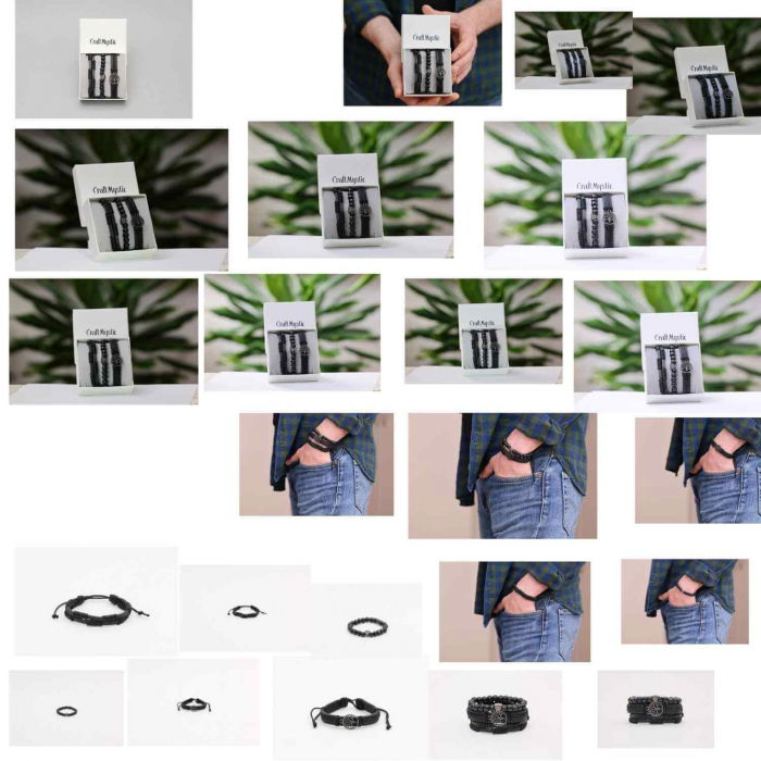 Set 3 Brățări Inedite cu Arborele Vieții si piele sintetica – Stil și Protecție pentru Orice Ocazie [6]