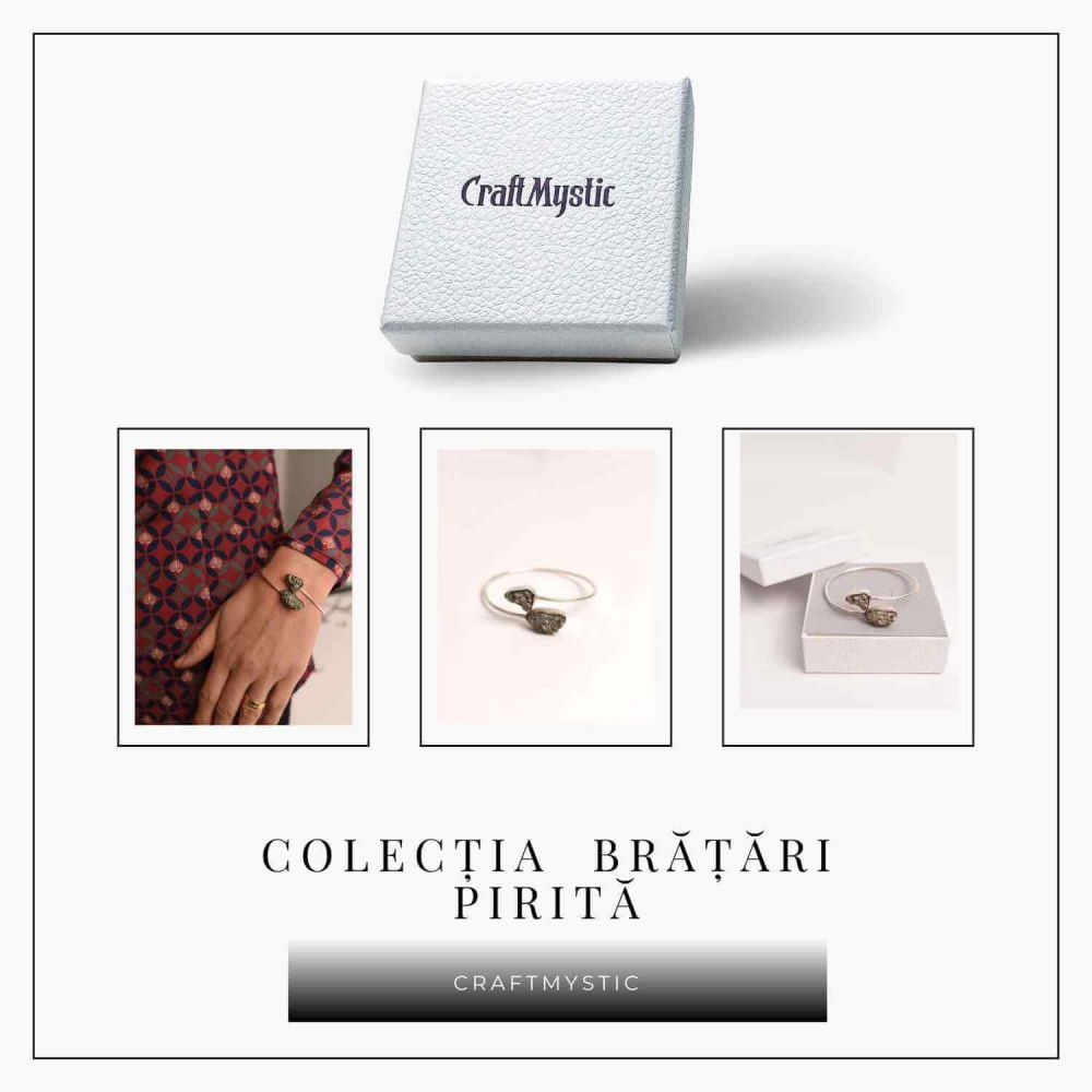 Bratara pirita cu metal – Noroc si protectie zilnica [7]