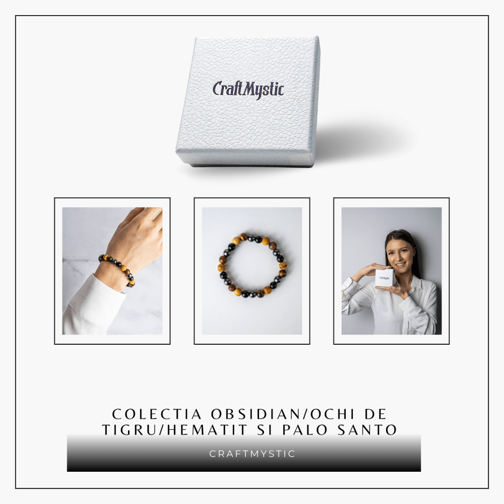 Alchimia Protectiei – Bratara cu Cristale Radacina si Palo Santo Purificator [9]