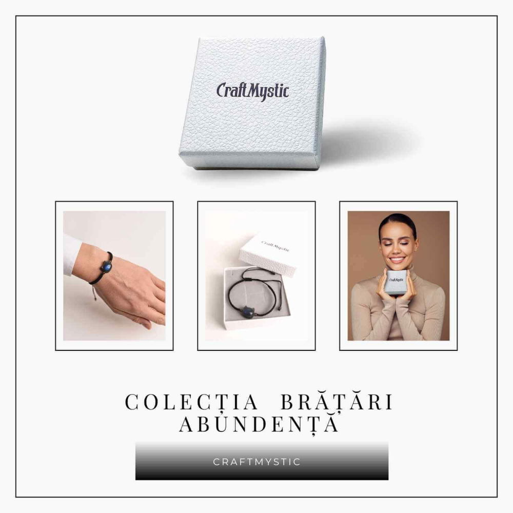 Bratara ajustabila Labradorit pisicuta - protectie si intuitie [7]