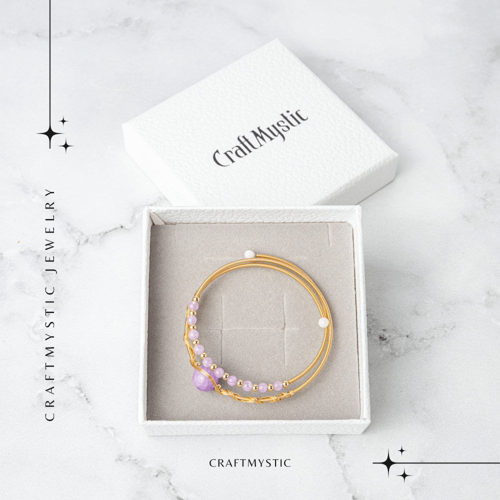 Echilibru si Liniste – Bratara din Ametist Natural [7]